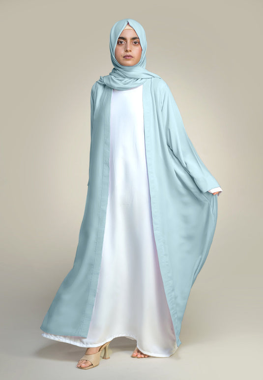 Kimono Abaya - Ice Blue