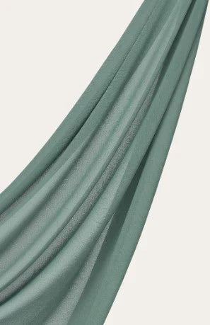 Luxury Chiffon Hijab - Mint Green
