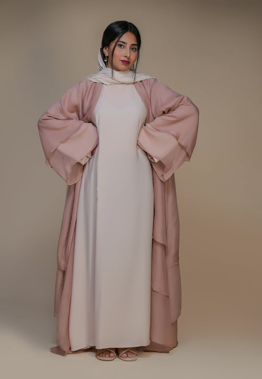 Stealth Layer Abaya - Beige